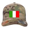 Retro Trucker Multicam Snapback Cap Thumbnail