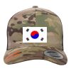 Retro Trucker Multicam Snapback Cap Thumbnail