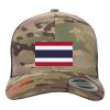 Retro Trucker Multicam Snapback Cap Thumbnail