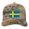 Retro Trucker Multicam Snapback Cap Thumbnail