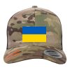 Retro Trucker Multicam Snapback Cap Thumbnail