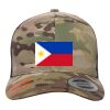 Retro Trucker Multicam Snapback Cap Thumbnail