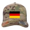 Retro Trucker Multicam Snapback Cap Thumbnail