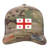 Retro Trucker Multicam Snapback Cap Thumbnail