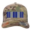 Retro Trucker Multicam Snapback Cap Thumbnail