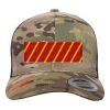 Retro Trucker Multicam Snapback Cap Thumbnail