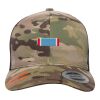 Retro Trucker Multicam Snapback Cap Thumbnail
