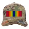 Retro Trucker Multicam Snapback Cap Thumbnail
