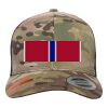 Retro Trucker Multicam Snapback Cap Thumbnail