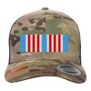 Retro Trucker Multicam Snapback Cap Thumbnail