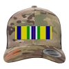 Retro Trucker Multicam Snapback Cap Thumbnail