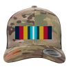 Retro Trucker Multicam Snapback Cap Thumbnail