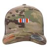 Retro Trucker Multicam Snapback Cap Thumbnail