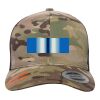 Retro Trucker Multicam Snapback Cap Thumbnail