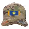 Retro Trucker Multicam Snapback Cap Thumbnail