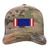 Retro Trucker Multicam Snapback Cap Thumbnail
