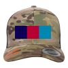 Retro Trucker Multicam Snapback Cap Thumbnail