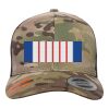 Retro Trucker Multicam Snapback Cap Thumbnail
