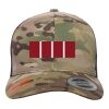 Retro Trucker Multicam Snapback Cap Thumbnail