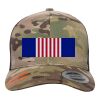 Retro Trucker Multicam Snapback Cap Thumbnail