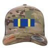 Retro Trucker Multicam Snapback Cap Thumbnail
