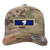Retro Trucker Multicam Snapback Cap Thumbnail