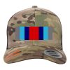 Retro Trucker Multicam Snapback Cap Thumbnail
