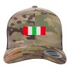 Retro Trucker Multicam Snapback Cap Thumbnail