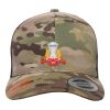 Retro Trucker Multicam Snapback Cap Thumbnail