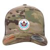 Retro Trucker Multicam Snapback Cap Thumbnail