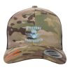 Retro Trucker Multicam Snapback Cap Thumbnail