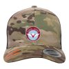 Retro Trucker Multicam Snapback Cap Thumbnail