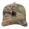 Retro Trucker Multicam Snapback Cap Thumbnail