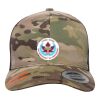 Retro Trucker Multicam Snapback Cap Thumbnail