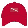 6-Panel Structured Mid-Profile Cotton Twill Cap Thumbnail
