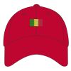 6-Panel Structured Mid-Profile Cotton Twill Cap Thumbnail