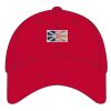 6-Panel Structured Mid-Profile Cotton Twill Cap Thumbnail
