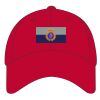6-Panel Structured Mid-Profile Cotton Twill Cap Thumbnail