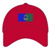 6-Panel Structured Mid-Profile Cotton Twill Cap Thumbnail