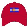 6-Panel Structured Mid-Profile Cotton Twill Cap Thumbnail