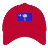 6-Panel Structured Mid-Profile Cotton Twill Cap Thumbnail