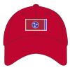 6-Panel Structured Mid-Profile Cotton Twill Cap Thumbnail