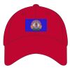 6-Panel Structured Mid-Profile Cotton Twill Cap Thumbnail