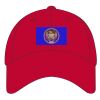 6-Panel Structured Mid-Profile Cotton Twill Cap Thumbnail