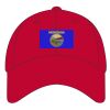 6-Panel Structured Mid-Profile Cotton Twill Cap Thumbnail