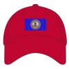 6-Panel Structured Mid-Profile Cotton Twill Cap Thumbnail