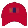 6-Panel Structured Mid-Profile Cotton Twill Cap Thumbnail