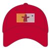 6-Panel Structured Mid-Profile Cotton Twill Cap Thumbnail