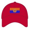 6-Panel Structured Mid-Profile Cotton Twill Cap Thumbnail