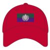 6-Panel Structured Mid-Profile Cotton Twill Cap Thumbnail